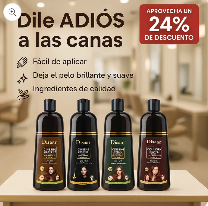 Shampoo Disar Compra 1 y Lleva 2 Reparación y Protección en Cada Aplicación