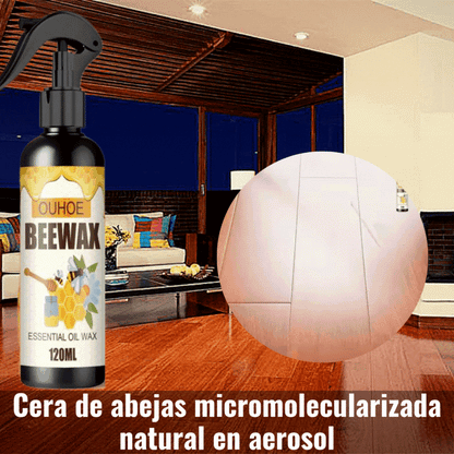 Cera de abejas en aerosol micromolecularizada natural