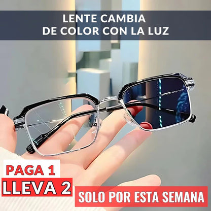 Compra 1 lleva 2 - Gafas de lectura multifuncionales que cambian de color