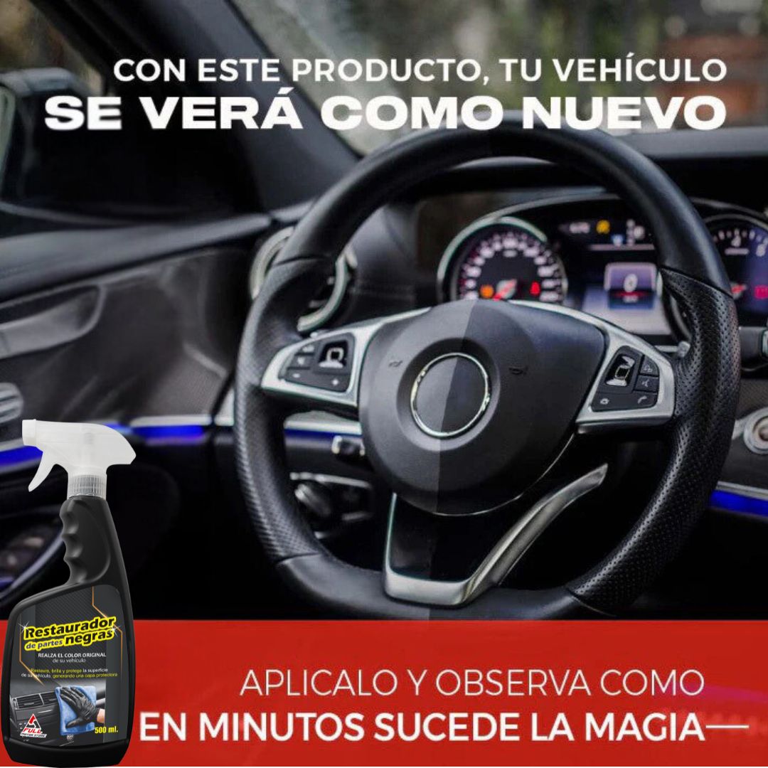 Restaurador de Partes Negras Multifunción.