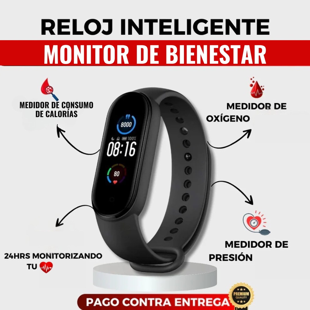Reloj Inteligente 2025 con Funciones Avanzadas de Bienestar ¡Aprovecha el 62% OFF!
