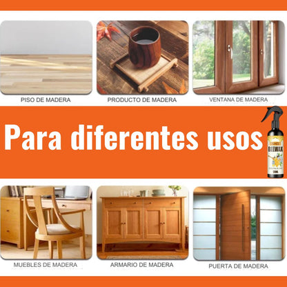 Cera de abejas en aerosol micromolecularizada natural