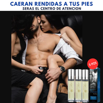 Paga 1 y Lleva 3 Perfumes de Feromonas – Activa tu poder de atracción y seducción desde el primer rocío 💪