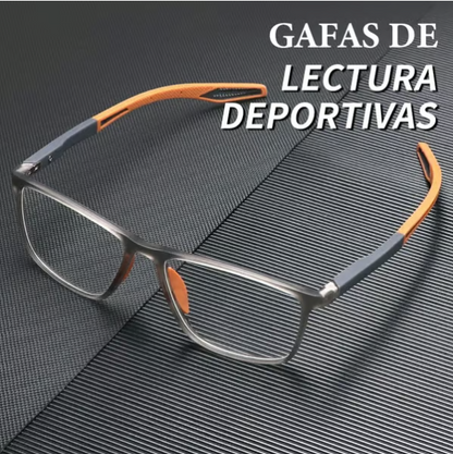 Gafas Deportivas Flexibles: Bloqueo de luz azul, Multifocales + Estuche Regalo🎁