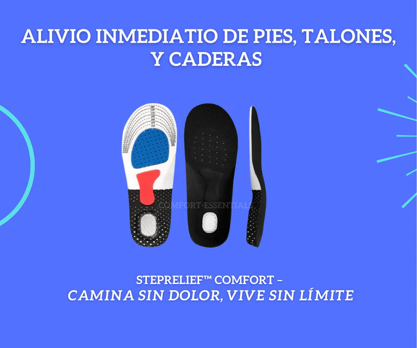 Plantillas Ortopedicas De Silicona –StepRelief™ Comfort
