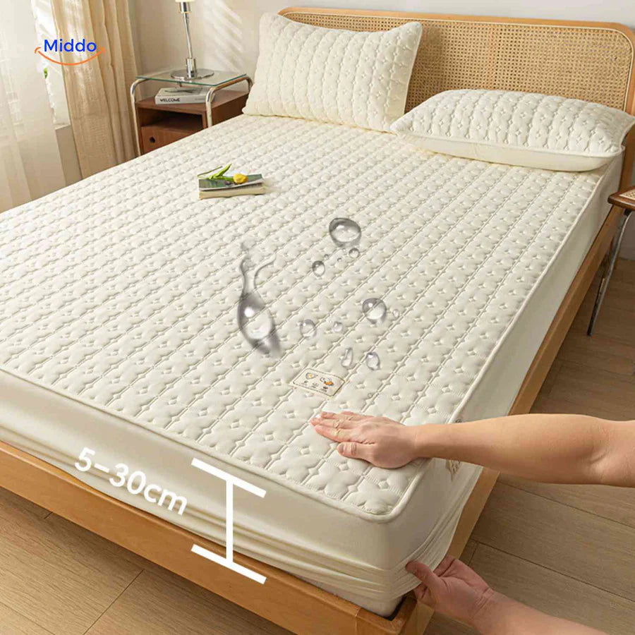 Protector De Colchon Antifluido™ | Impermeable - Viene con 2 fundas 50% de Descuento