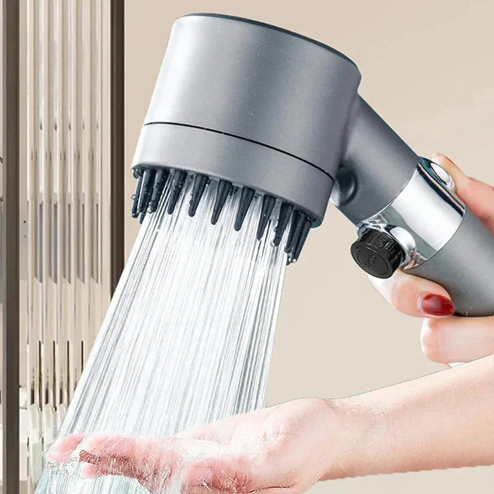 Cabezal Ducha alta presión Masajeadora Spa 3 en 1