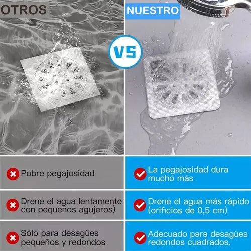 FiltroMax® – 10 Filtros Desechables para Coladera