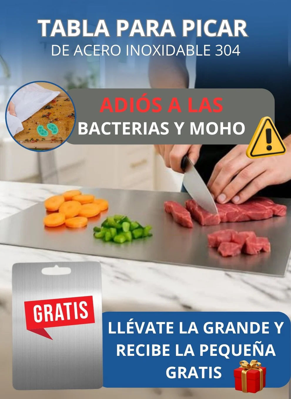 𝗧𝗔𝗕𝗟𝗔 𝗣𝗔𝗥𝗔 𝗣𝗜𝗖𝗔𝗥 𝗣𝗥𝗘𝗠𝗜𝗨𝗠 - Incluye tabla pequeña GRATIS 🎁
