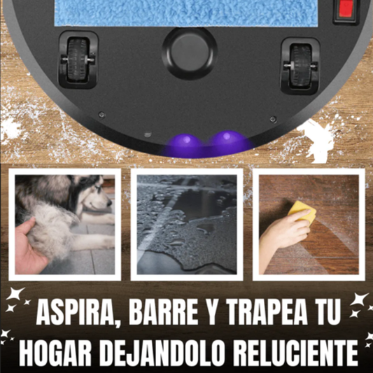 Robot Aspiradora Pro 3 en 1 - Aspira Barre y Trapea